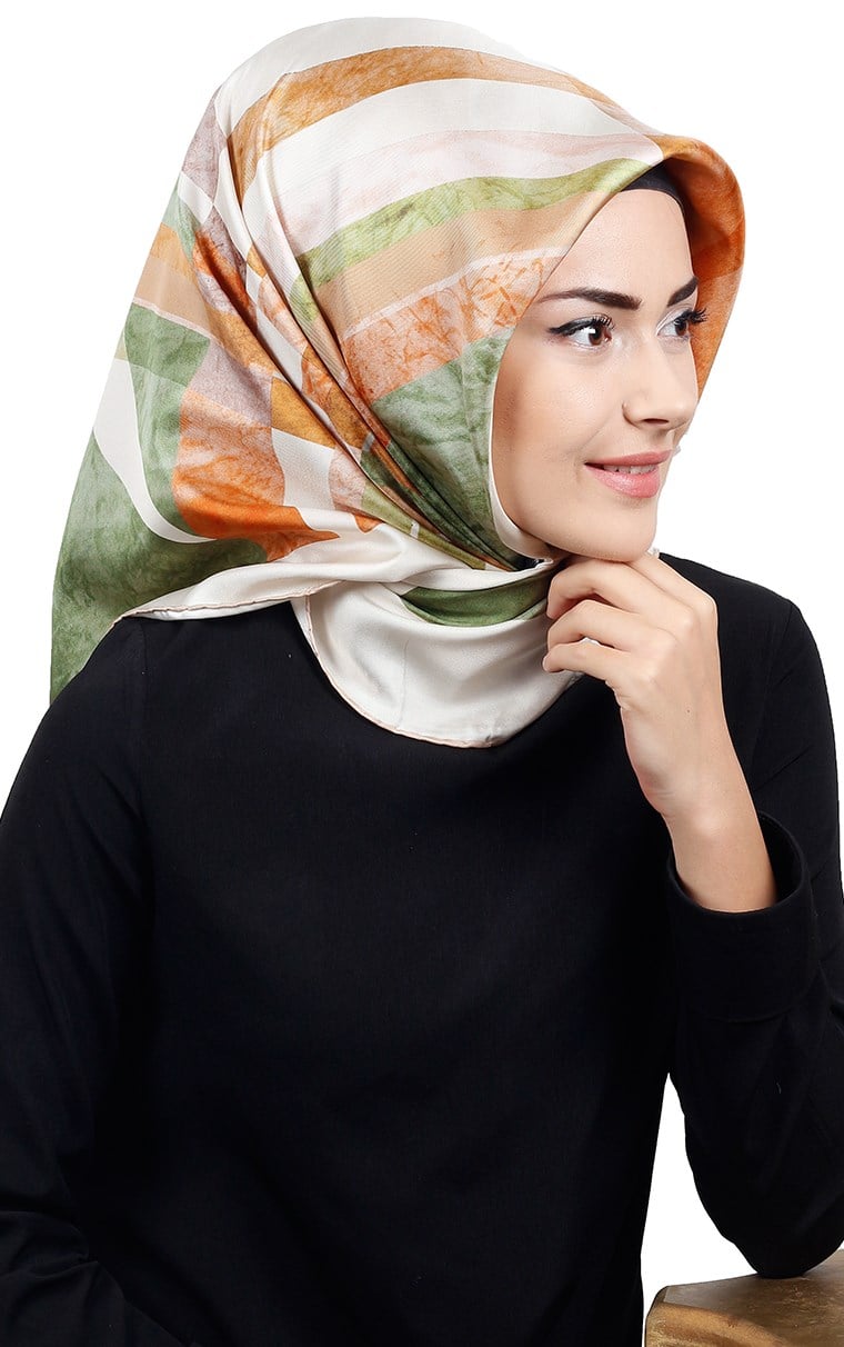 İthal İpek Eşarp 1578-3