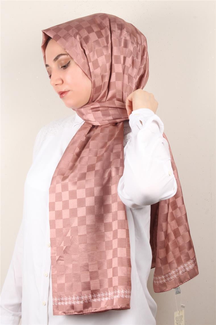 Fashion İpeksi Şal 2881-11 Gül Kurusu