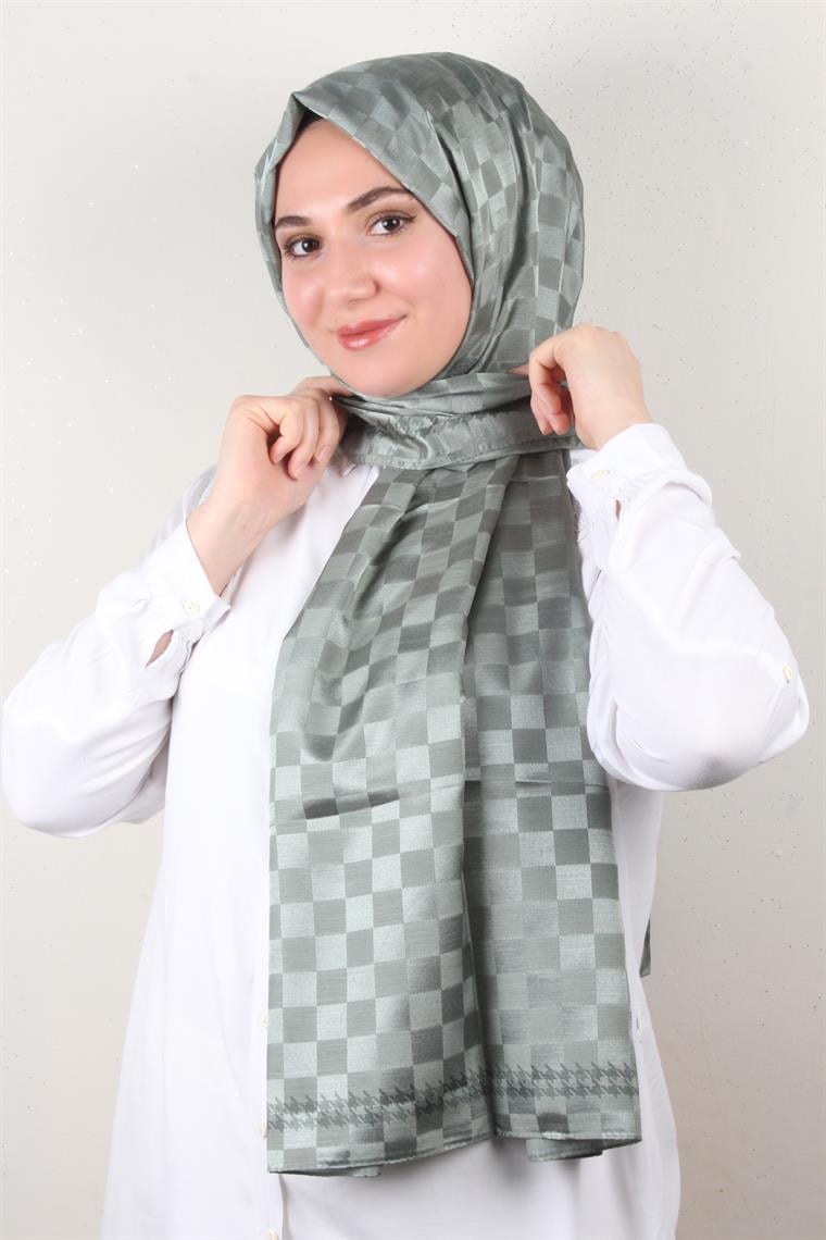 Fashion İpeksi Şal 2881-2 Mint Yeşili