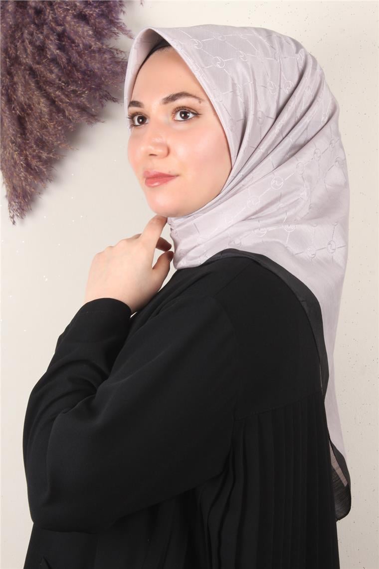 Fashion Monogram Eşarp 8089-19 Taş