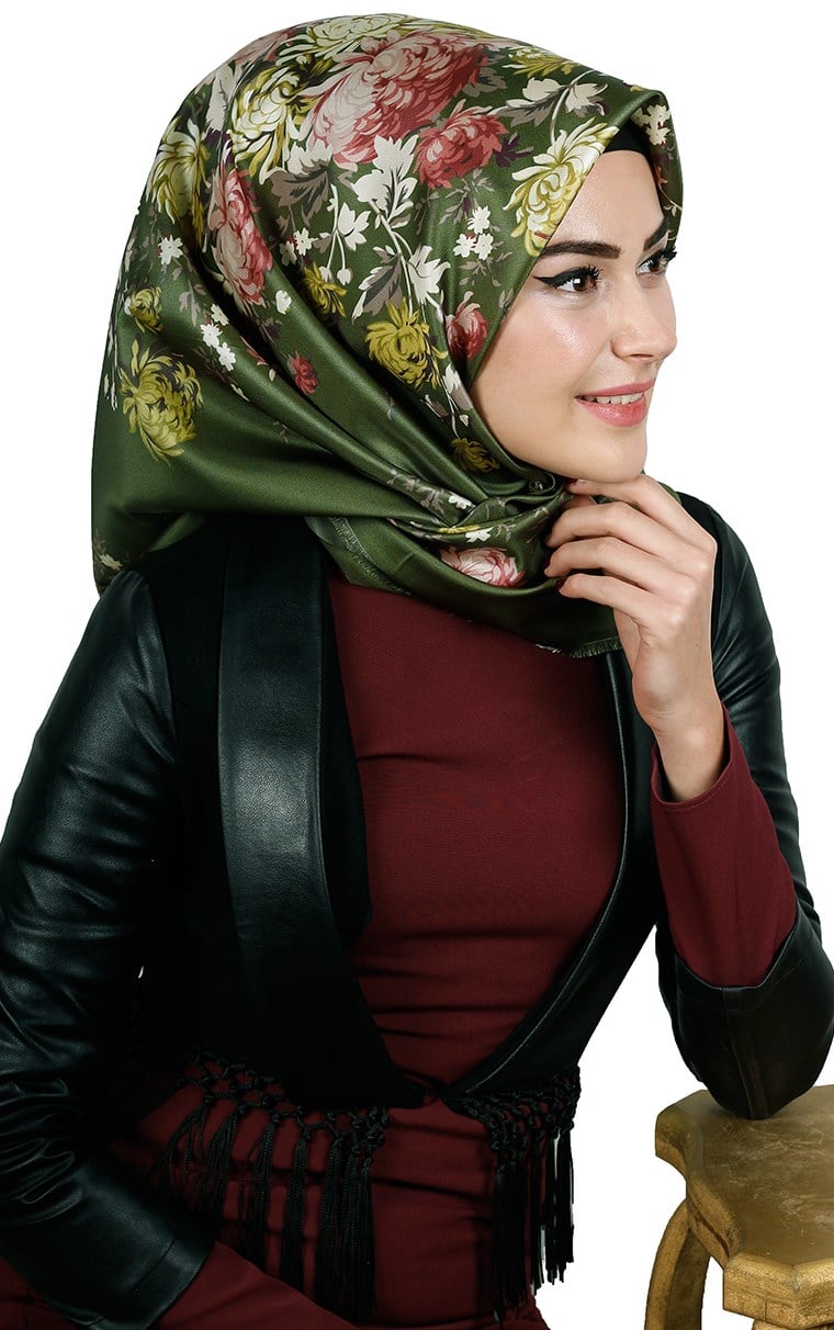 Tafta Dijital Eşarp 1325-9