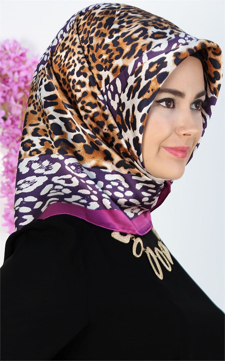 3859-18 ARMİNE İPEK FUŞYA MOR