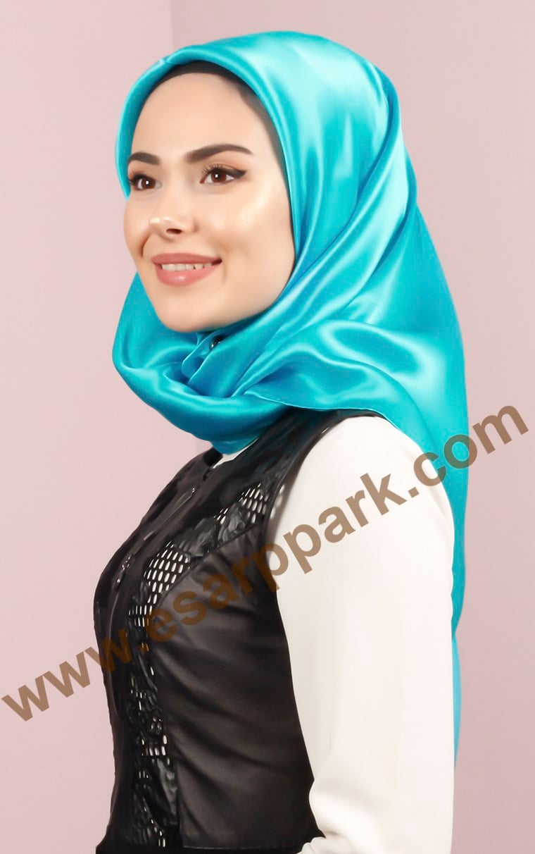 Fiesta Düz Renk İpek Eşarp 1500-2