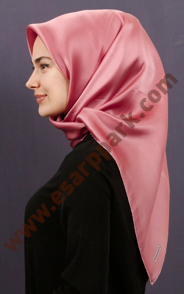Fiesta Düz Renk İpek Eşarp 1600-43