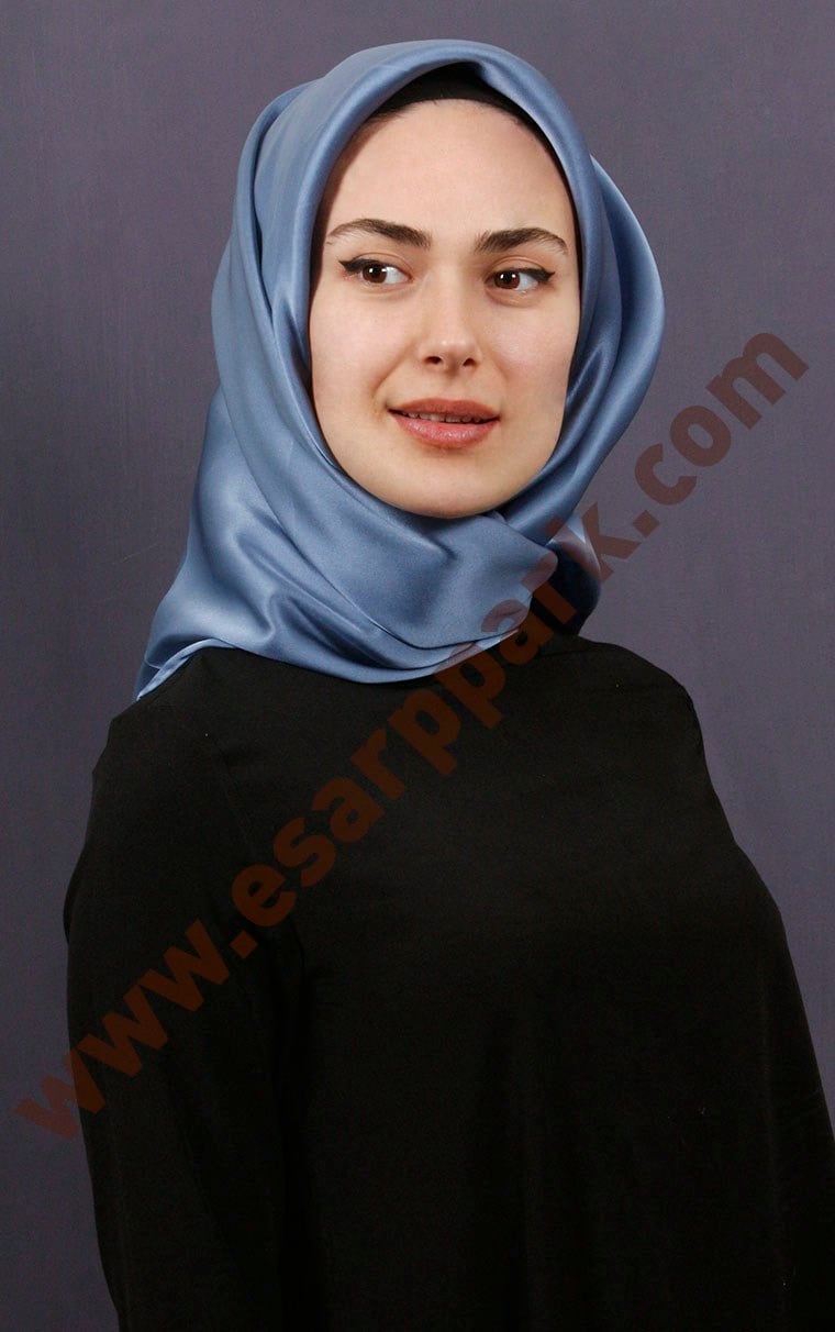 Fiesta Düz Renk İpek Eşarp 1600-46