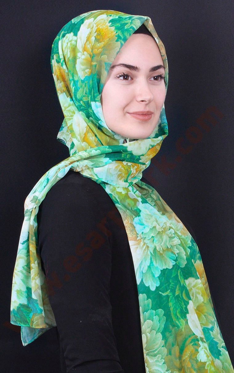 Fiesta Krep Şal 1291-27