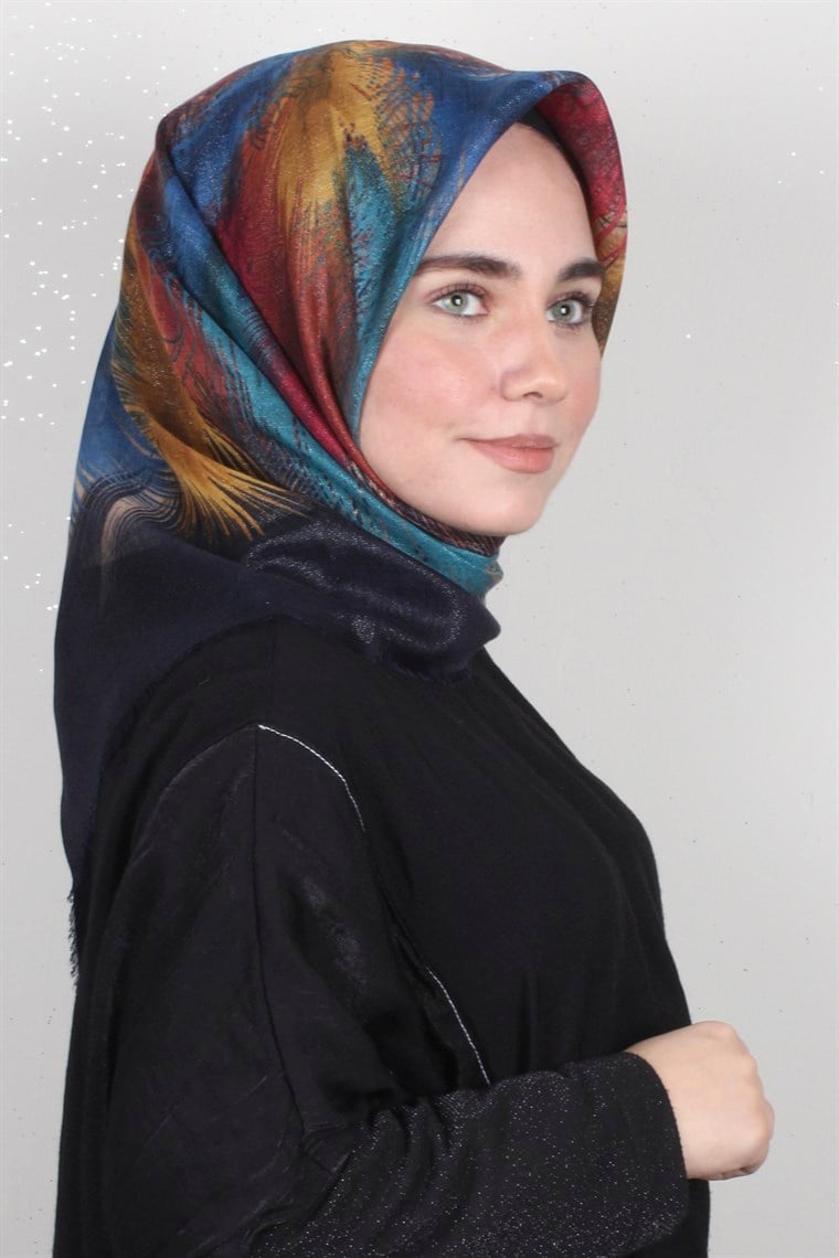 Fileli Coton Eşarp 1699-5