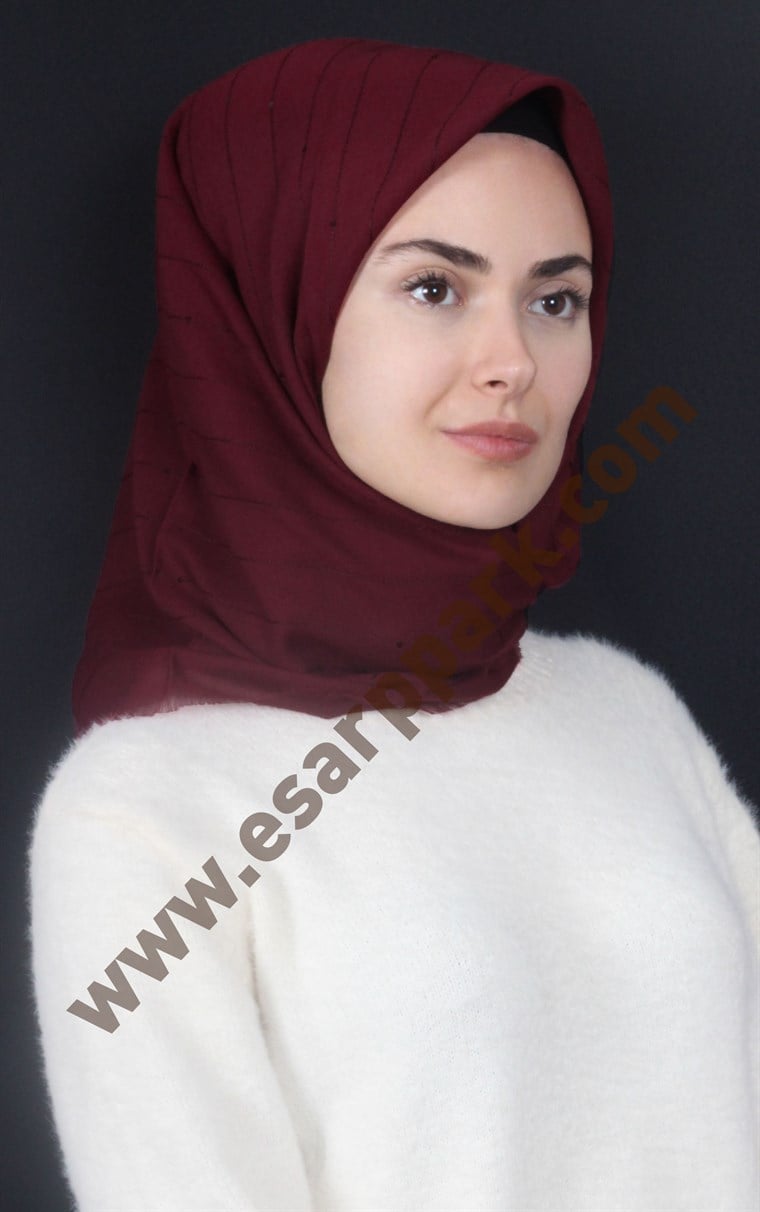 Fileli Coton Eşarp 1710-13