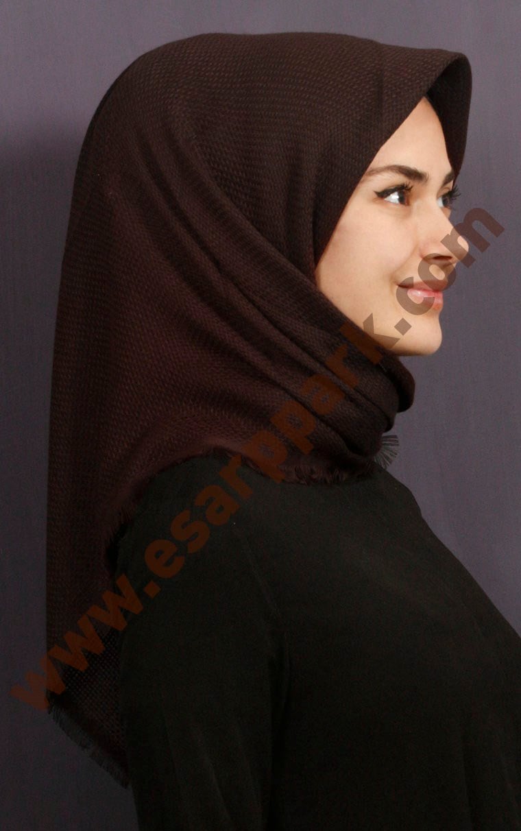 Fileli Coton Eşarp 1710-18