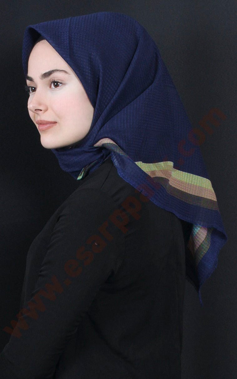 Fileli Coton Eşarp 1735-2