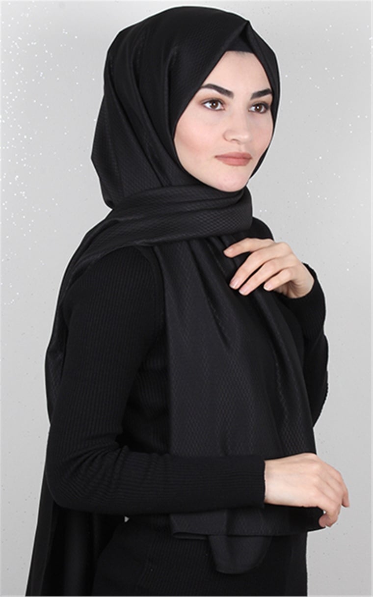 Fiore Şal 2628-1 Siyah