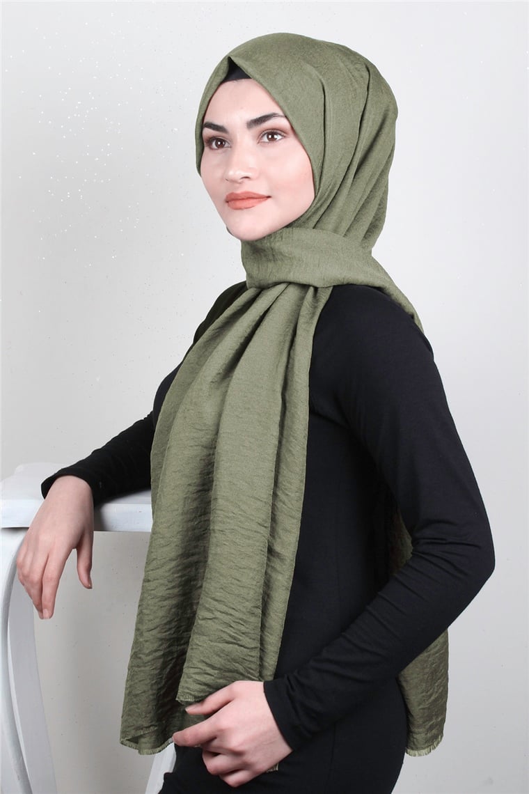 Fresh Cazz Şal 1485-18 Haki