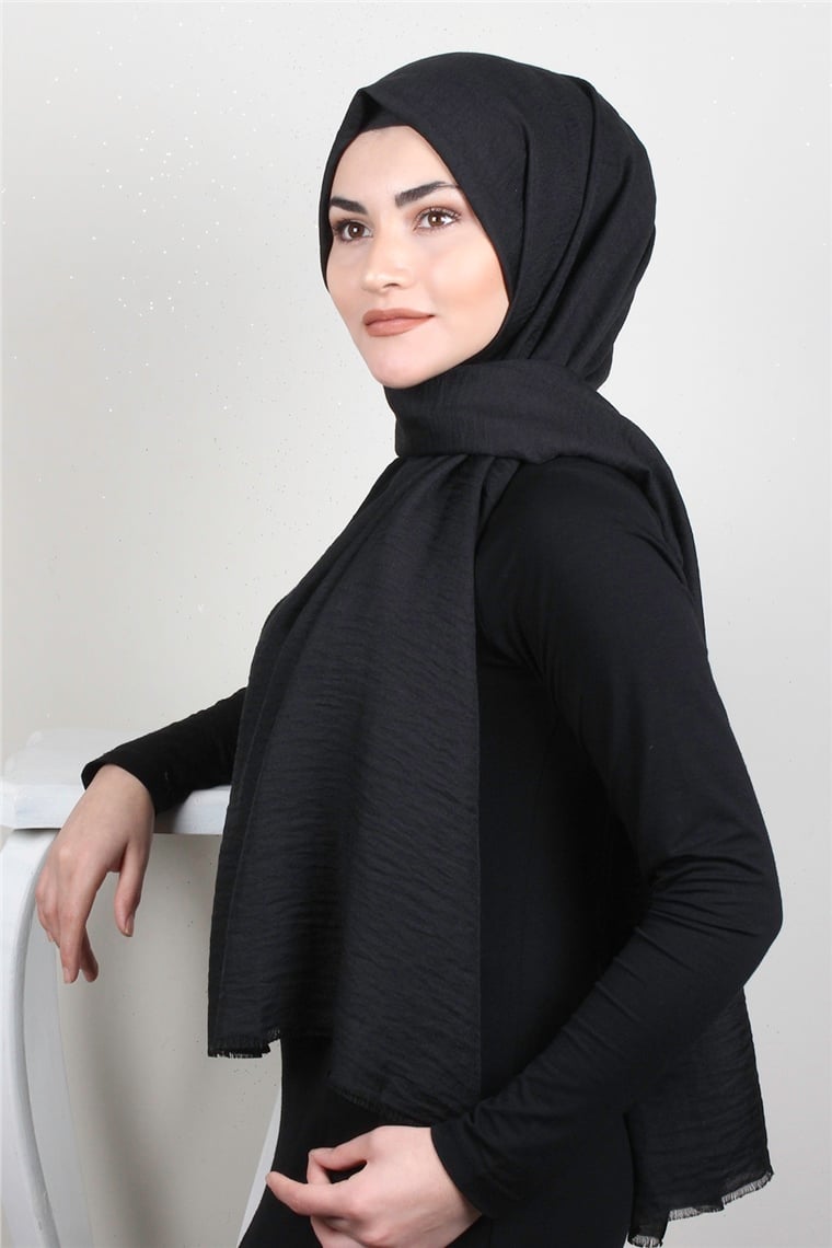 Fresh Cazz Şal 1485-6 Siyah
