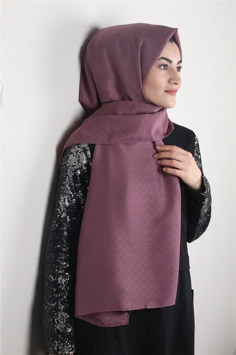 Fresh Coton Şal 1496-11 Gül Kurusu