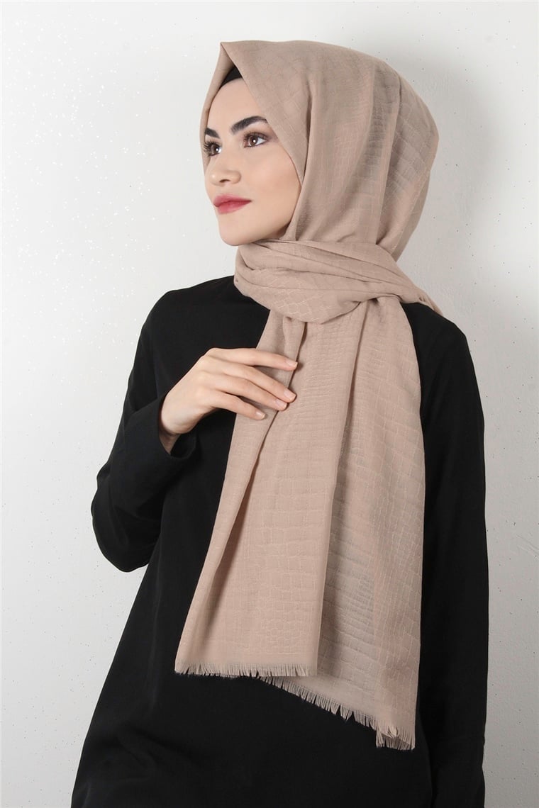Fresh Coton Şal 1499-7 Taş 