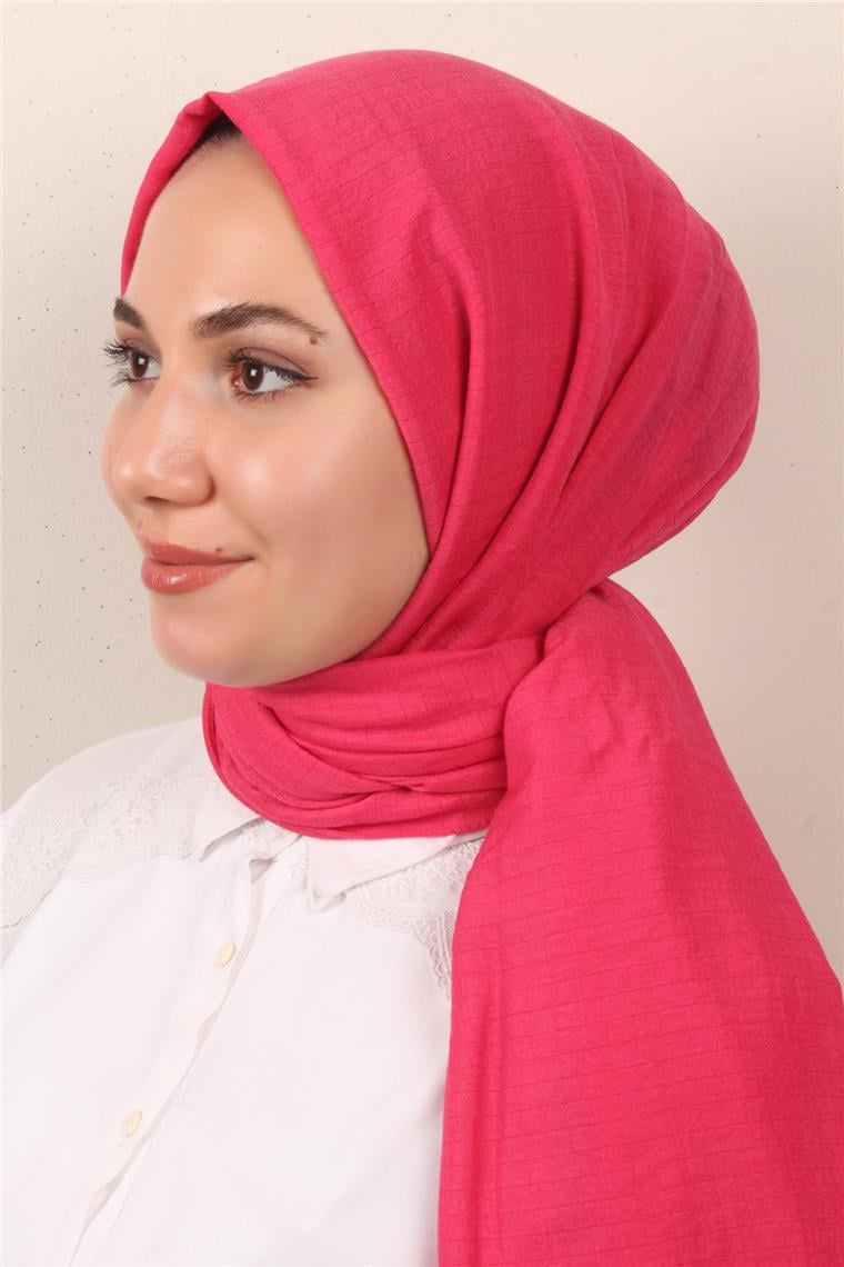 Fresh Pamuk Şal 1488-3 Pembe