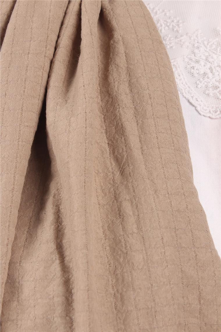 Fresh Pamuk Şal 1488-8 Koyu Taş
