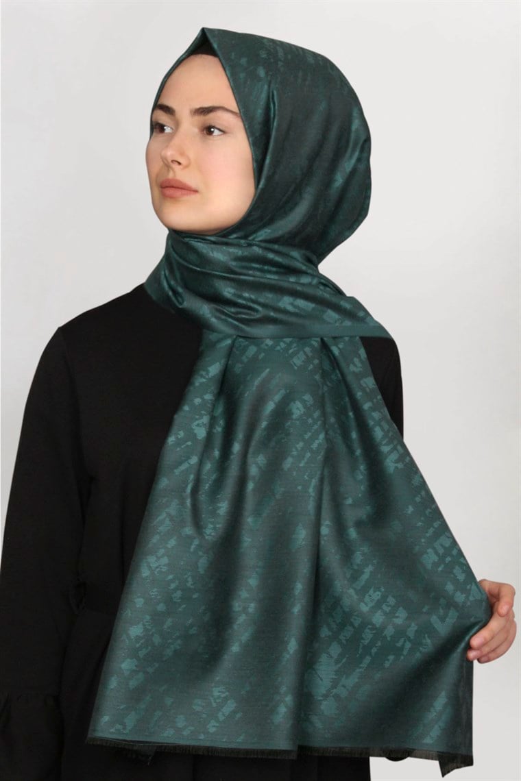 Frezya Şal 1641-16 Petrol Yeşili