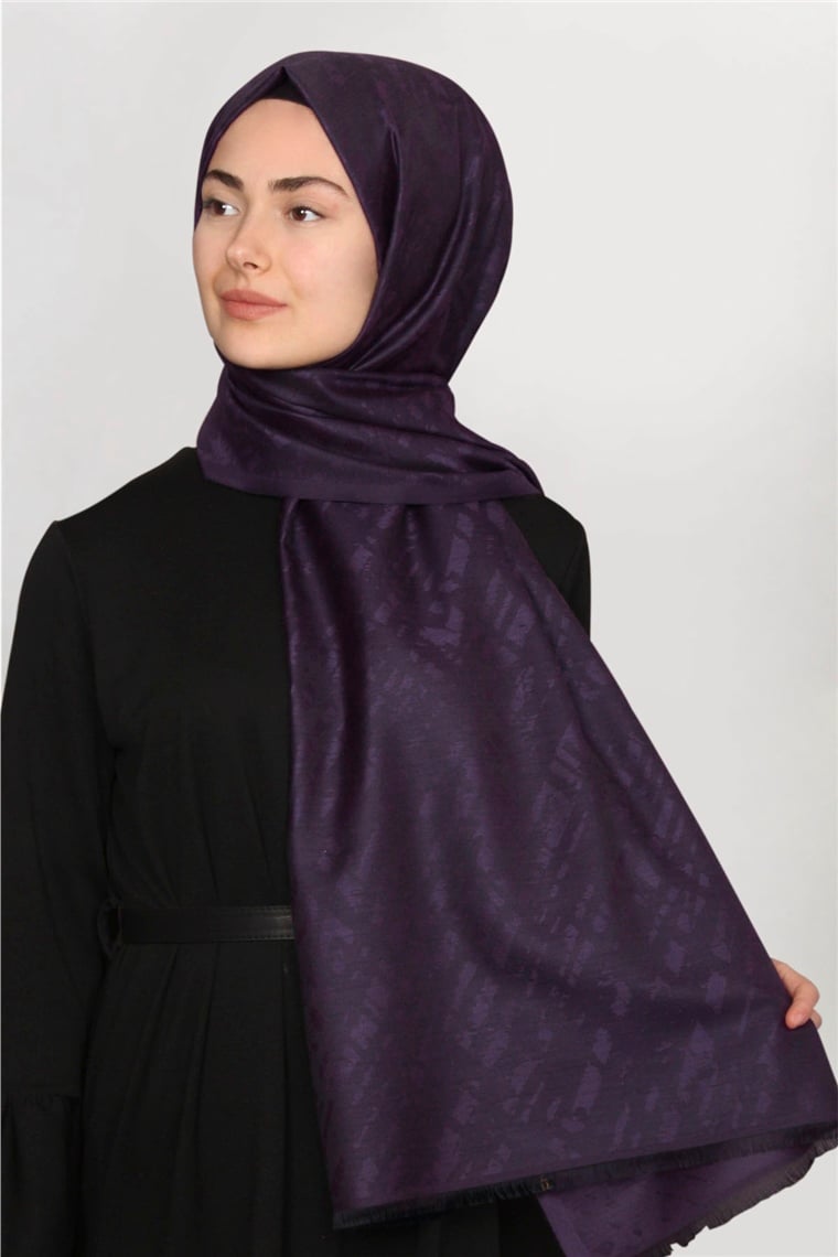 Frezya Şal 1642-15 Mor