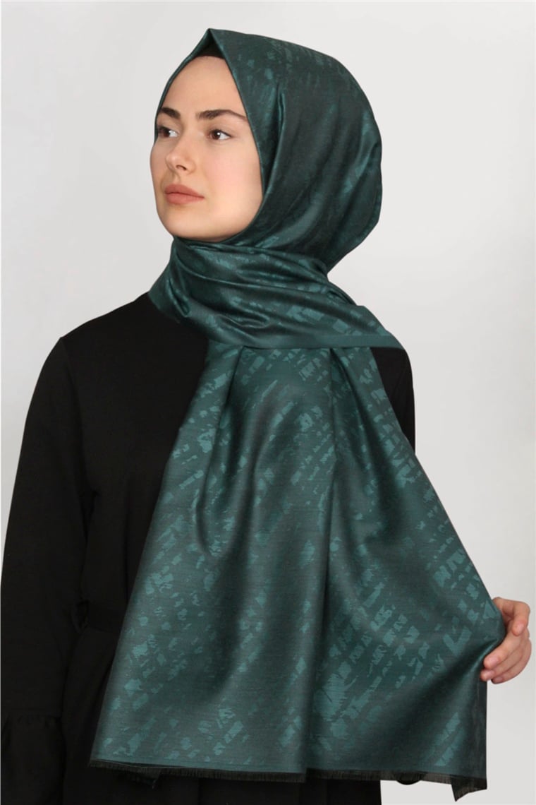 Frezya Şal 1642-16 Petrol Yeşili