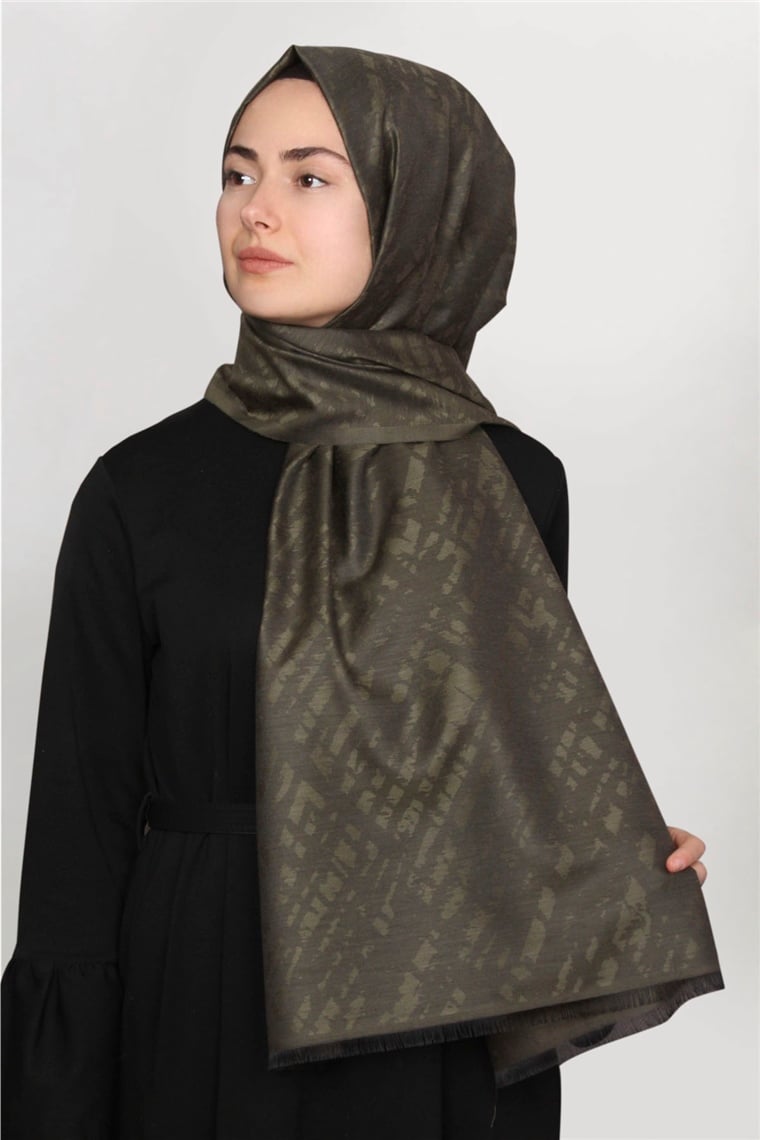 Frezya Şal 1642-5 Haki