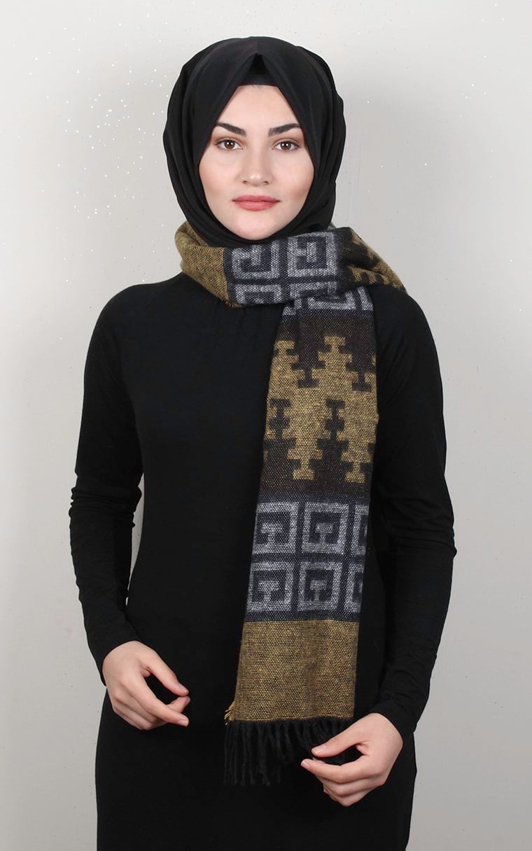Geniş Omuz Şalı 5220-11