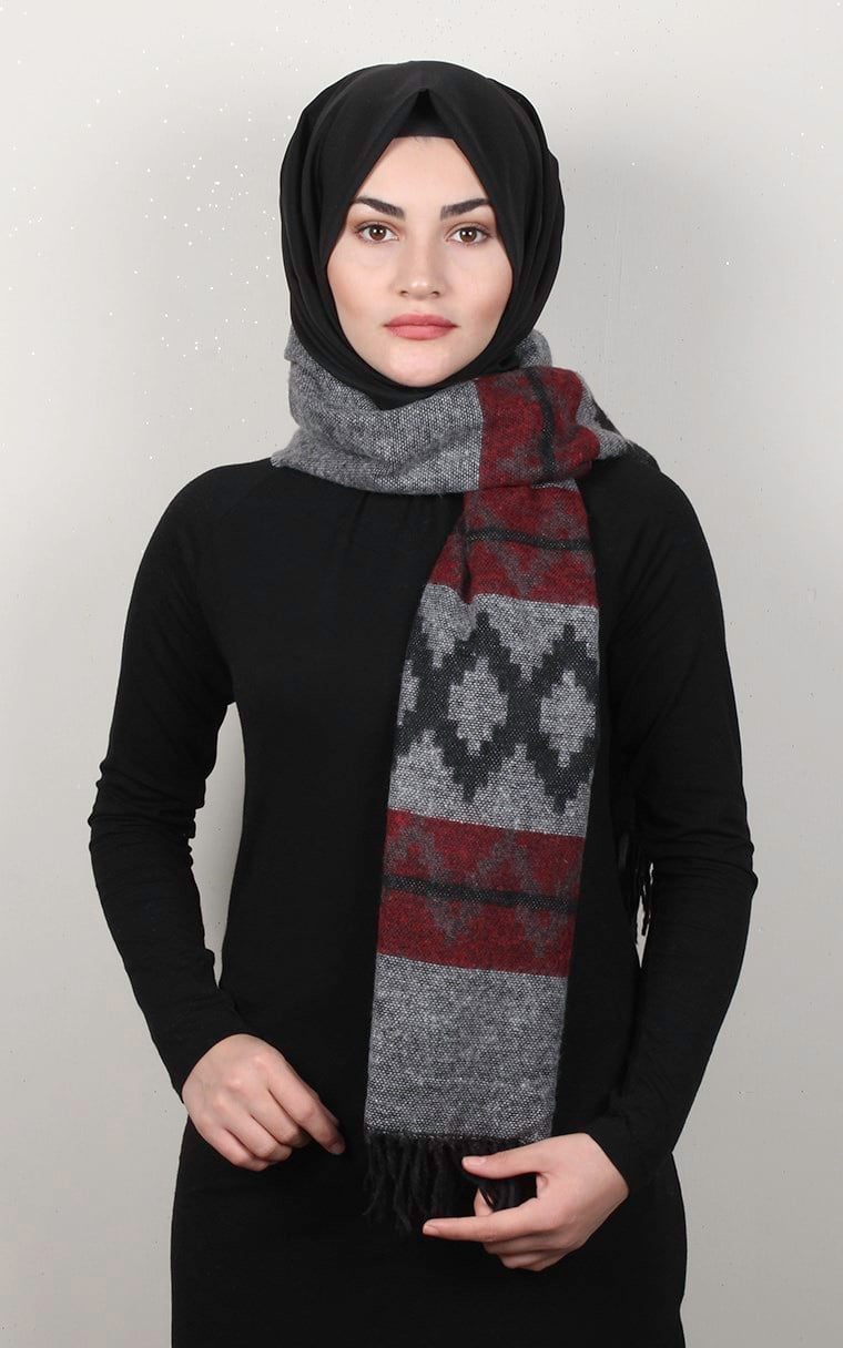 Geniş Omuz Şalı 5220-14