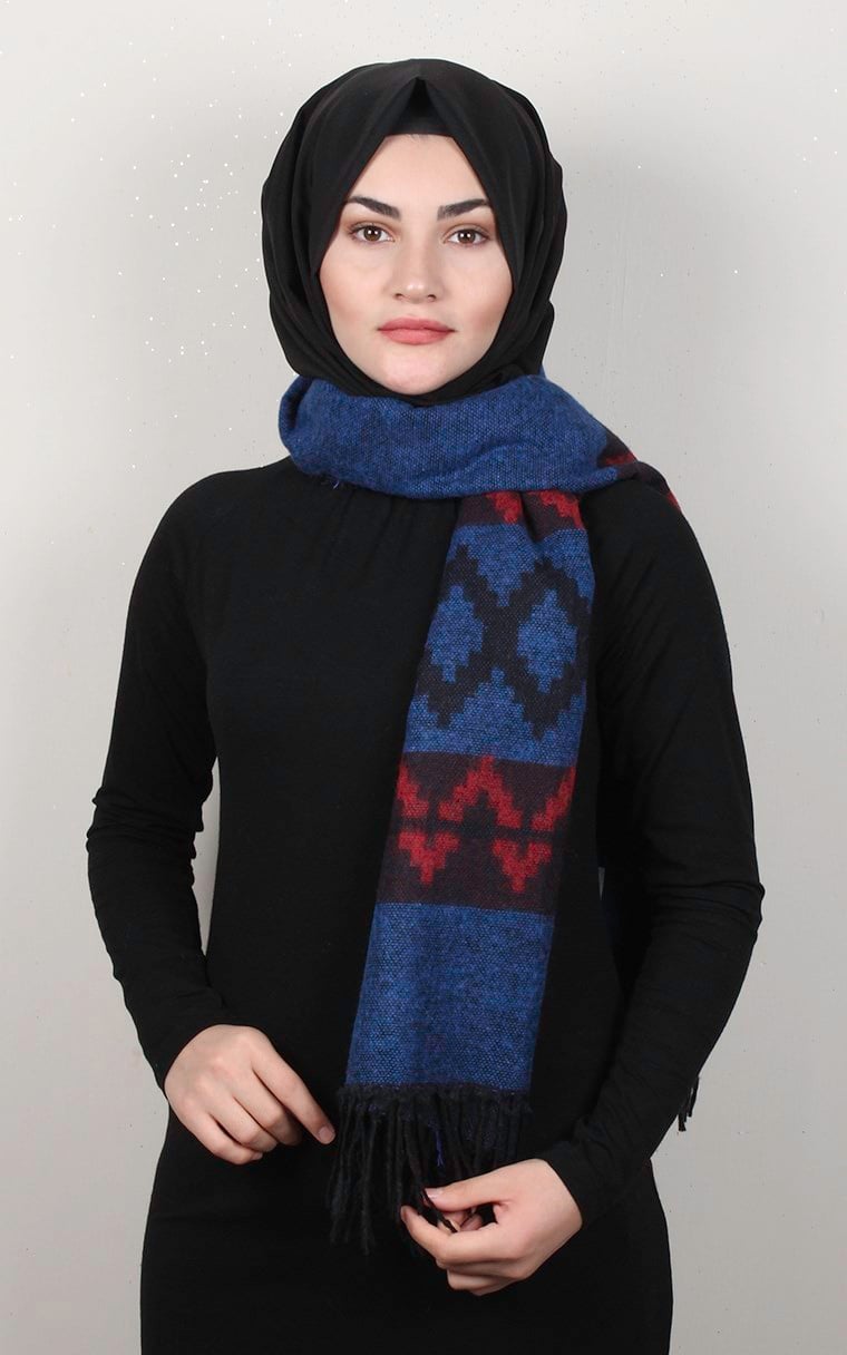 Geniş Omuz Şalı 5220-16