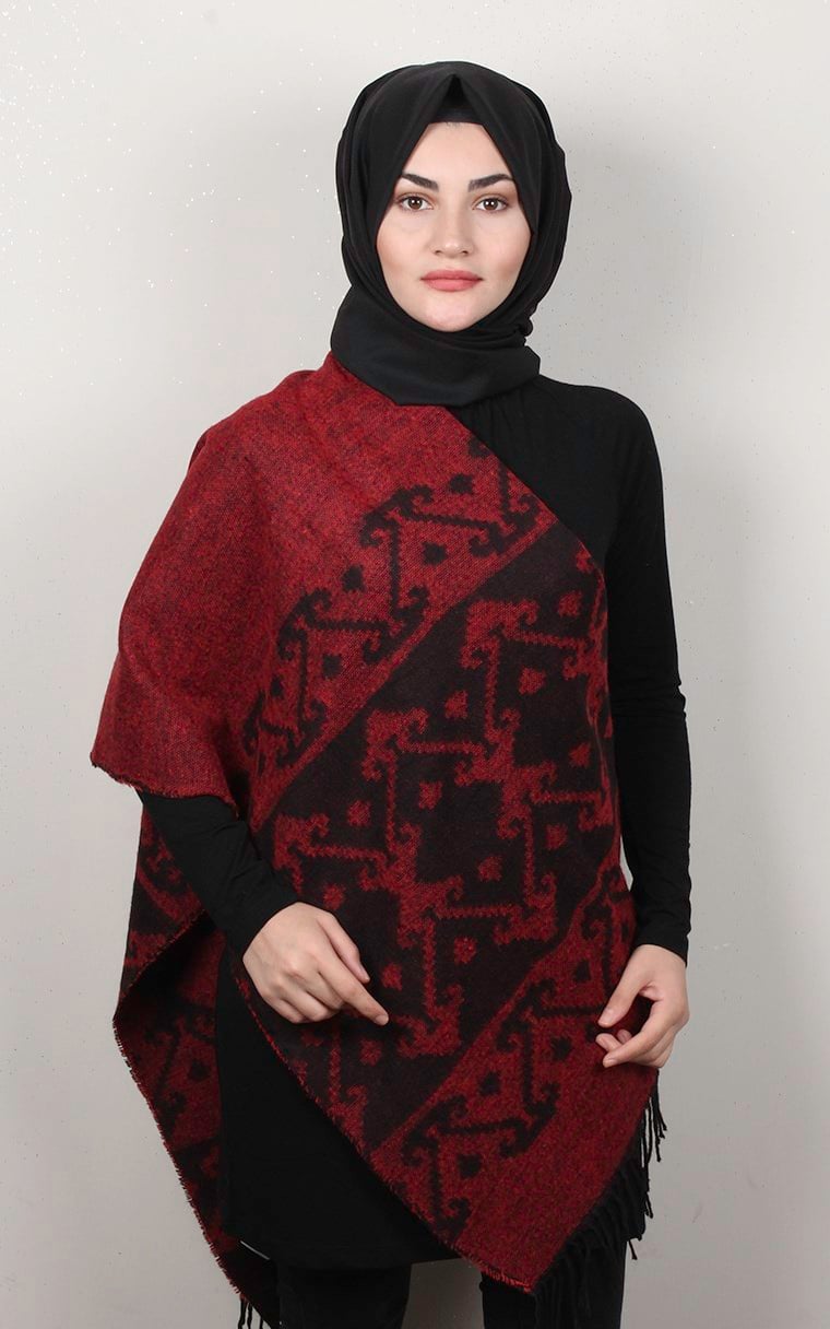 Geniş Omuz Şalı 5220-2