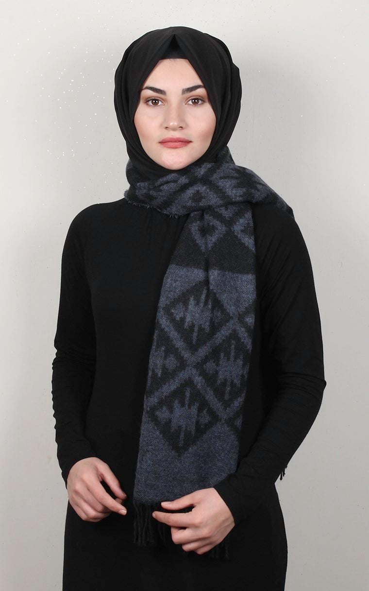 Geniş Omuz Şalı 5220-21