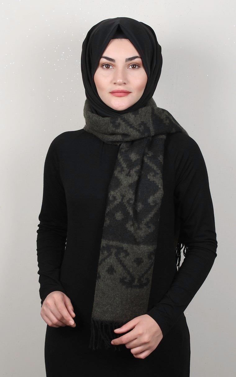 Geniş Omuz Şalı 5220-22