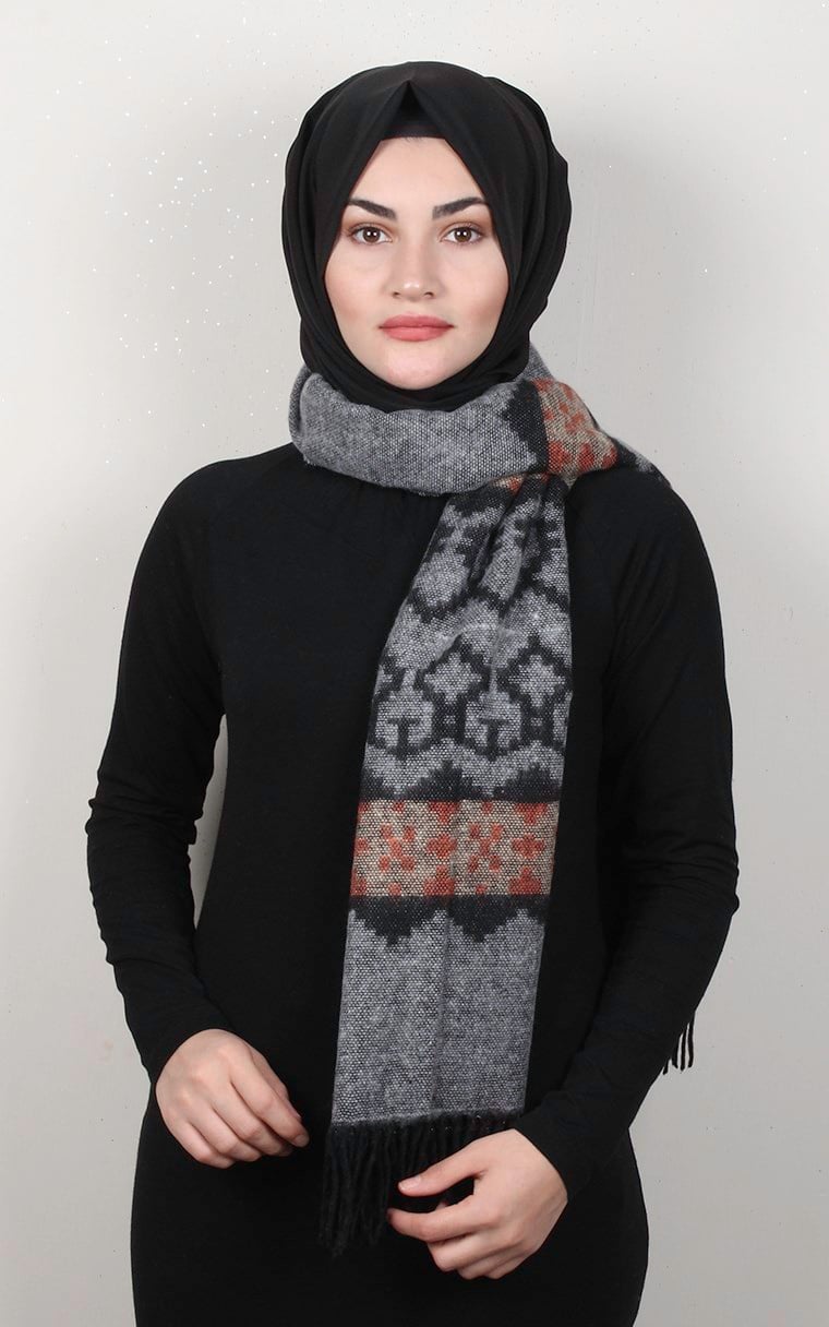 Geniş Omuz Şalı 5220-25
