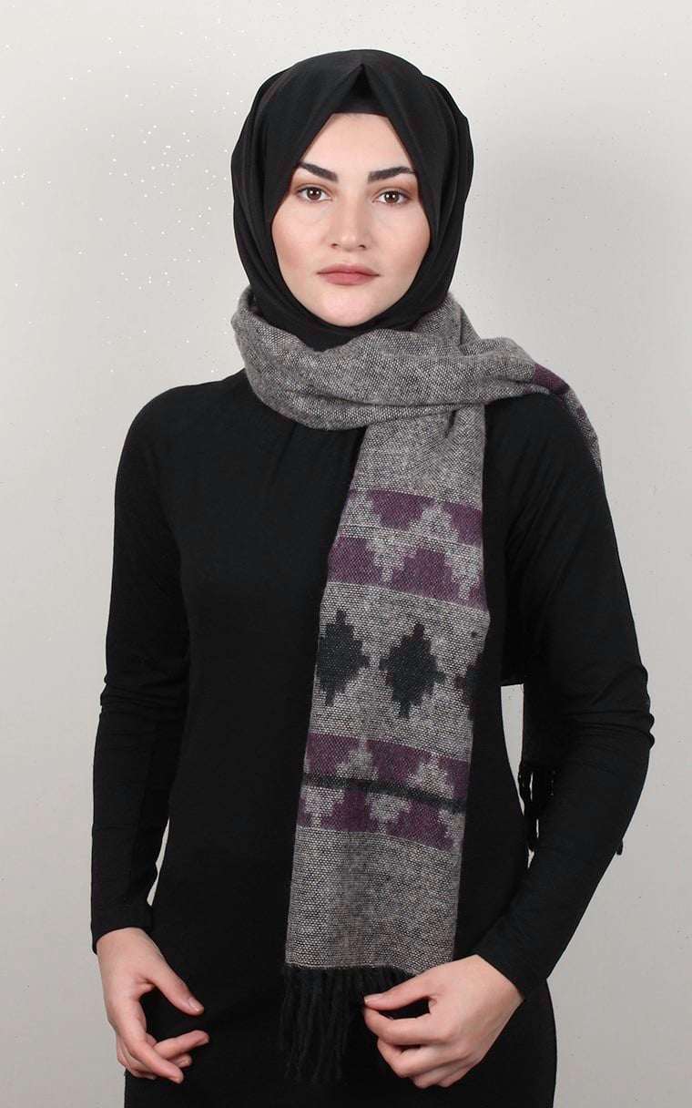 Geniş Omuz Şalı 5220-28