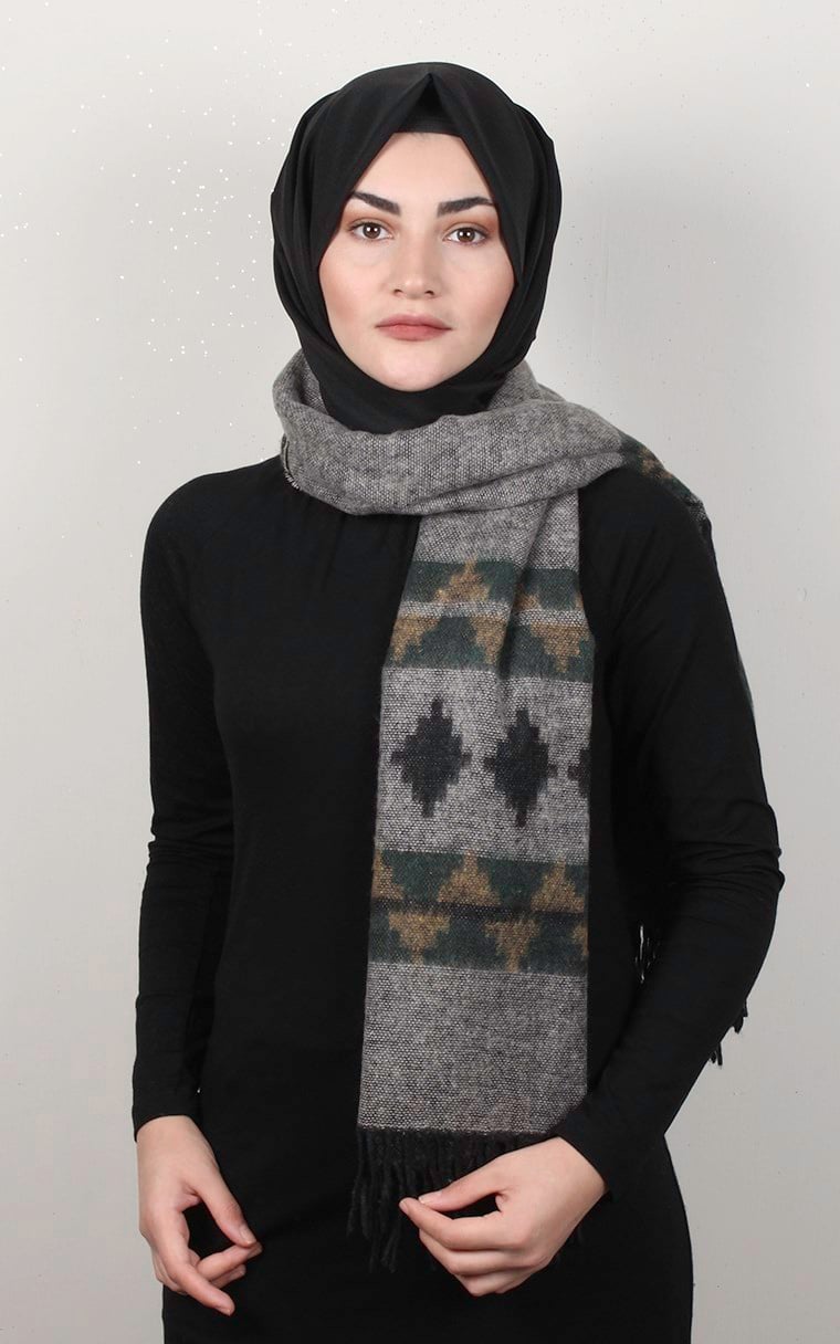 Geniş Omuz Şalı 5220-29