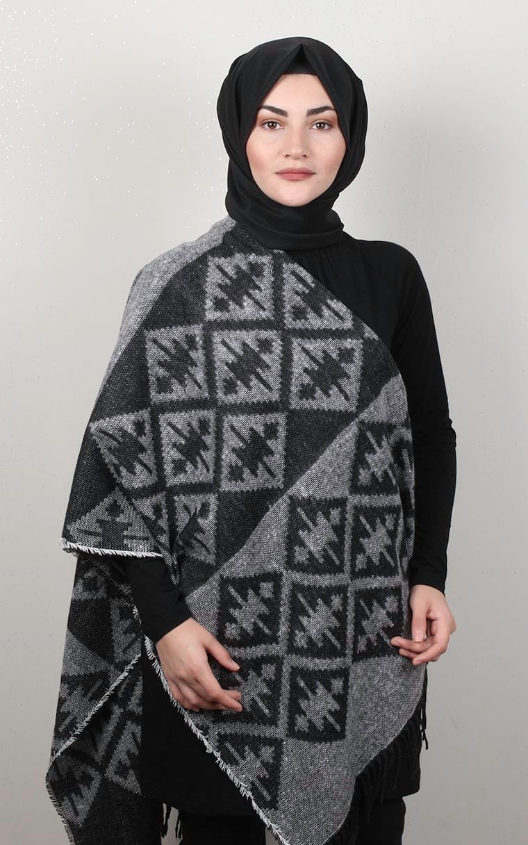 Geniş Omuz Şalı 5220-33