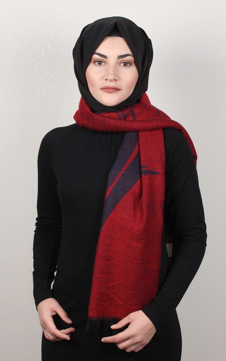 Geniş Omuz Şalı 5220-36