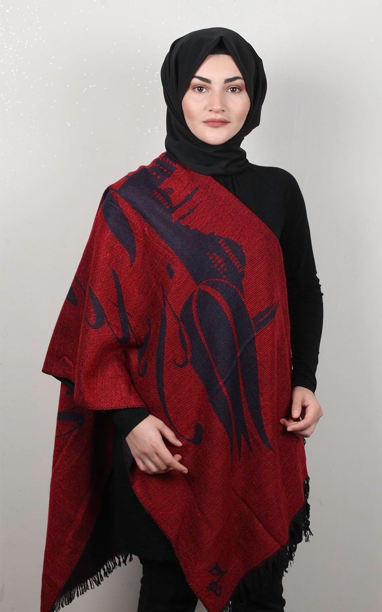 Geniş Omuz Şalı 5220-36