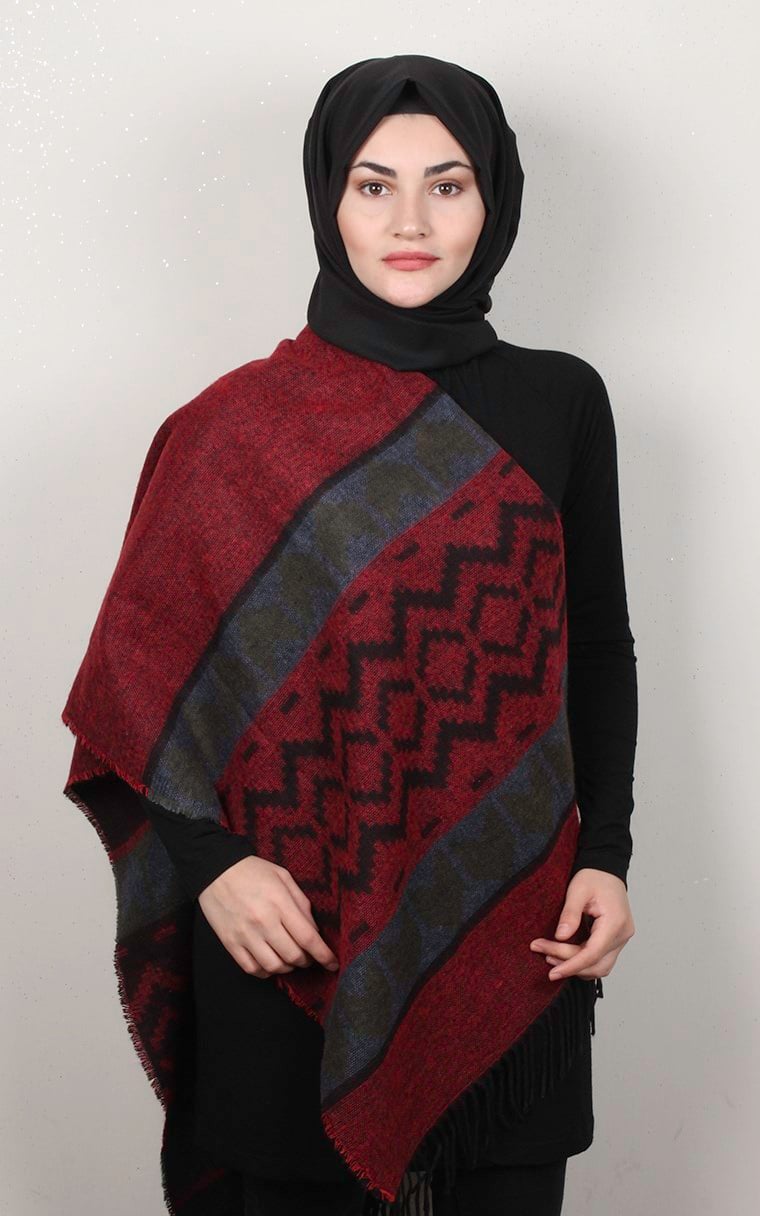 Geniş Omuz Şalı 5220-4