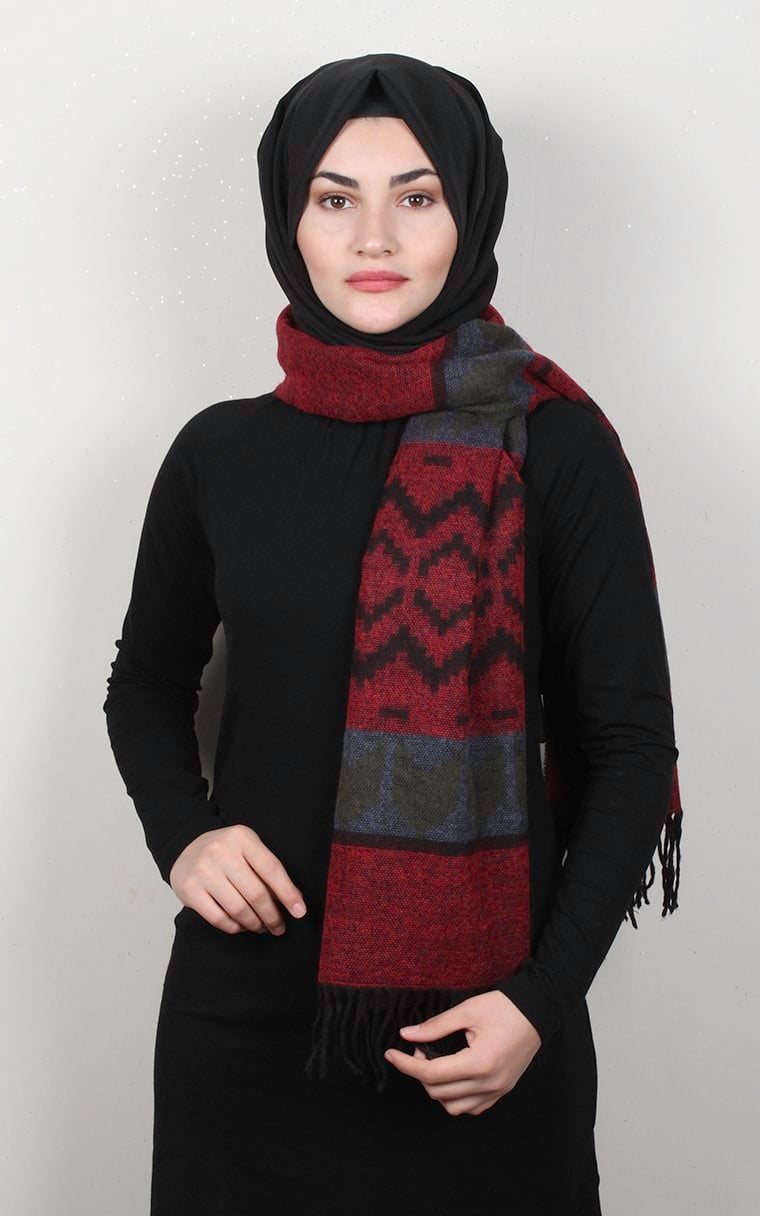 Geniş Omuz Şalı 5220-4