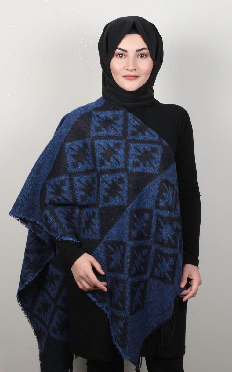 Geniş Omuz Şalı 5220-40