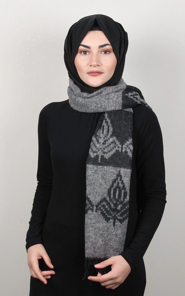 Geniş Omuz Şalı 5220-41