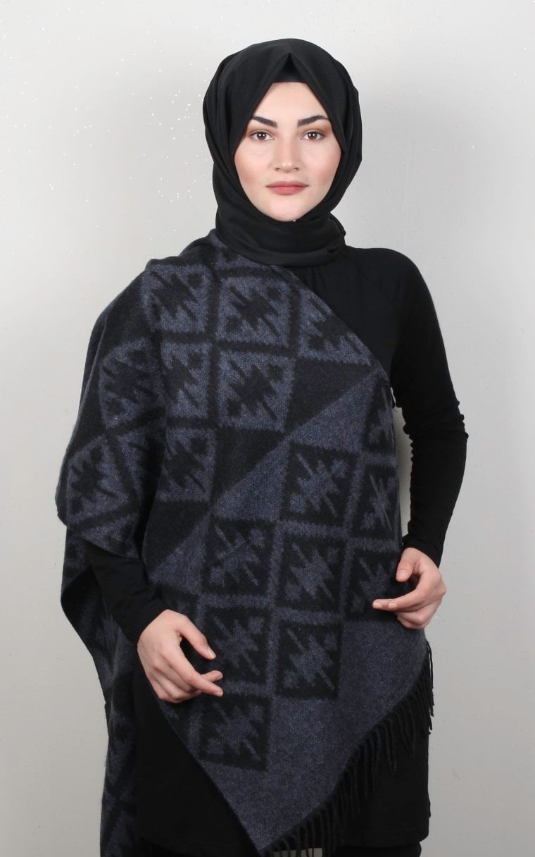 Geniş Omuz Şalı 5220-44