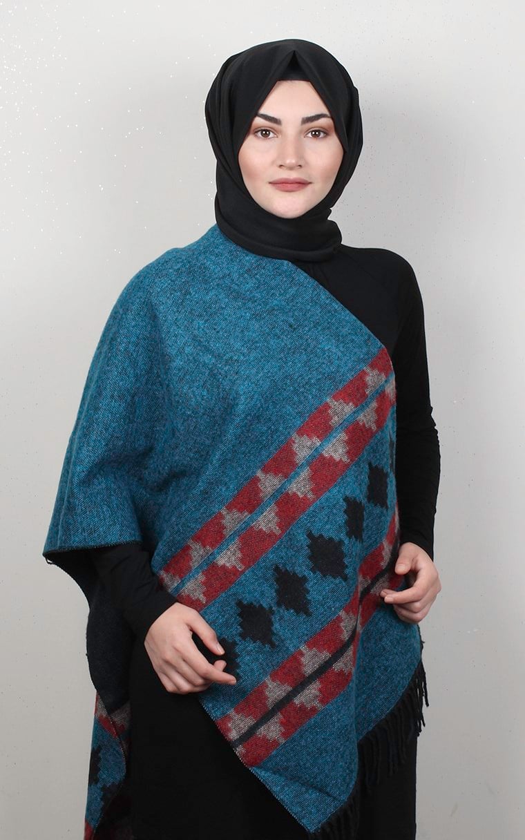 Geniş Omuz Şalı 5220-45