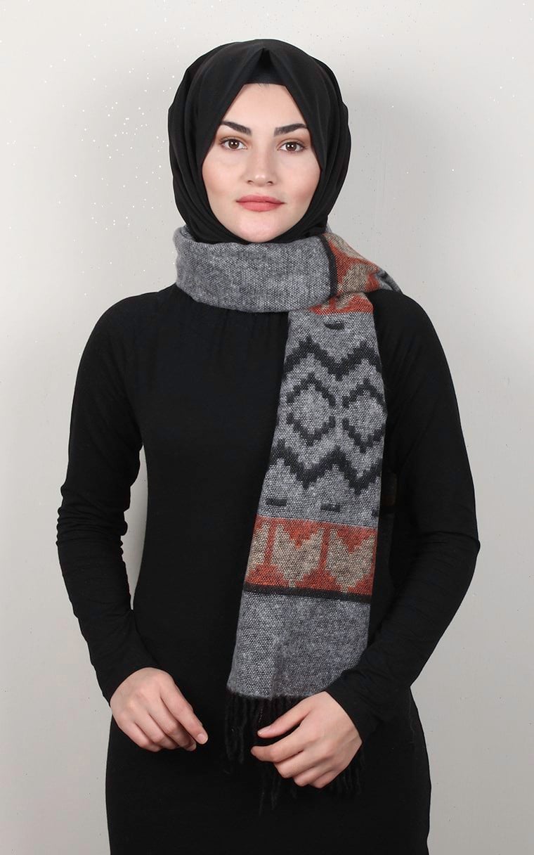 Geniş Omuz Şalı 5220-9