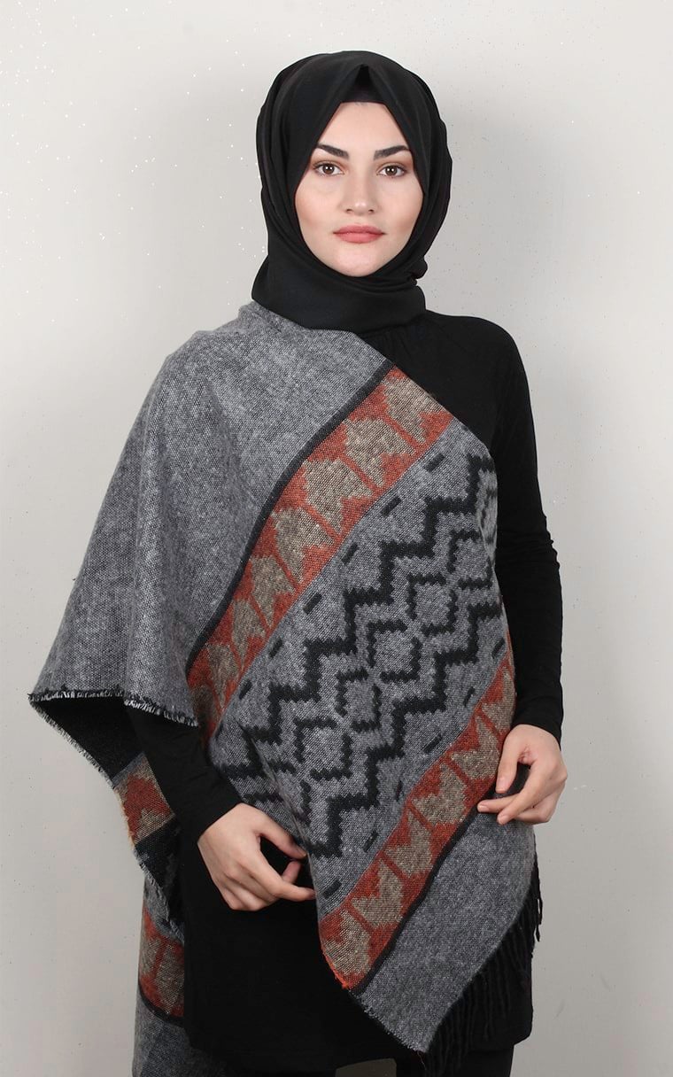 Geniş Omuz Şalı 5220-9