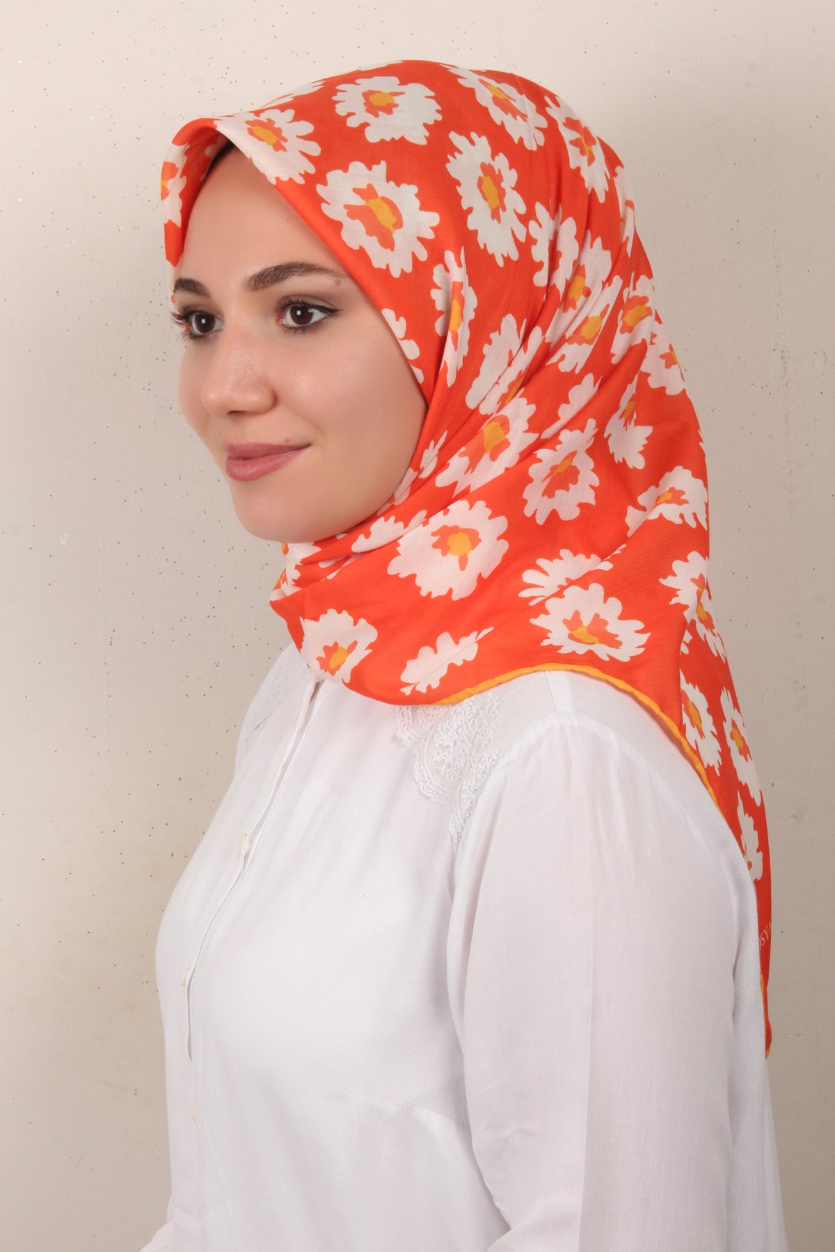 Gloria Eşarp 3084-4 Turuncu