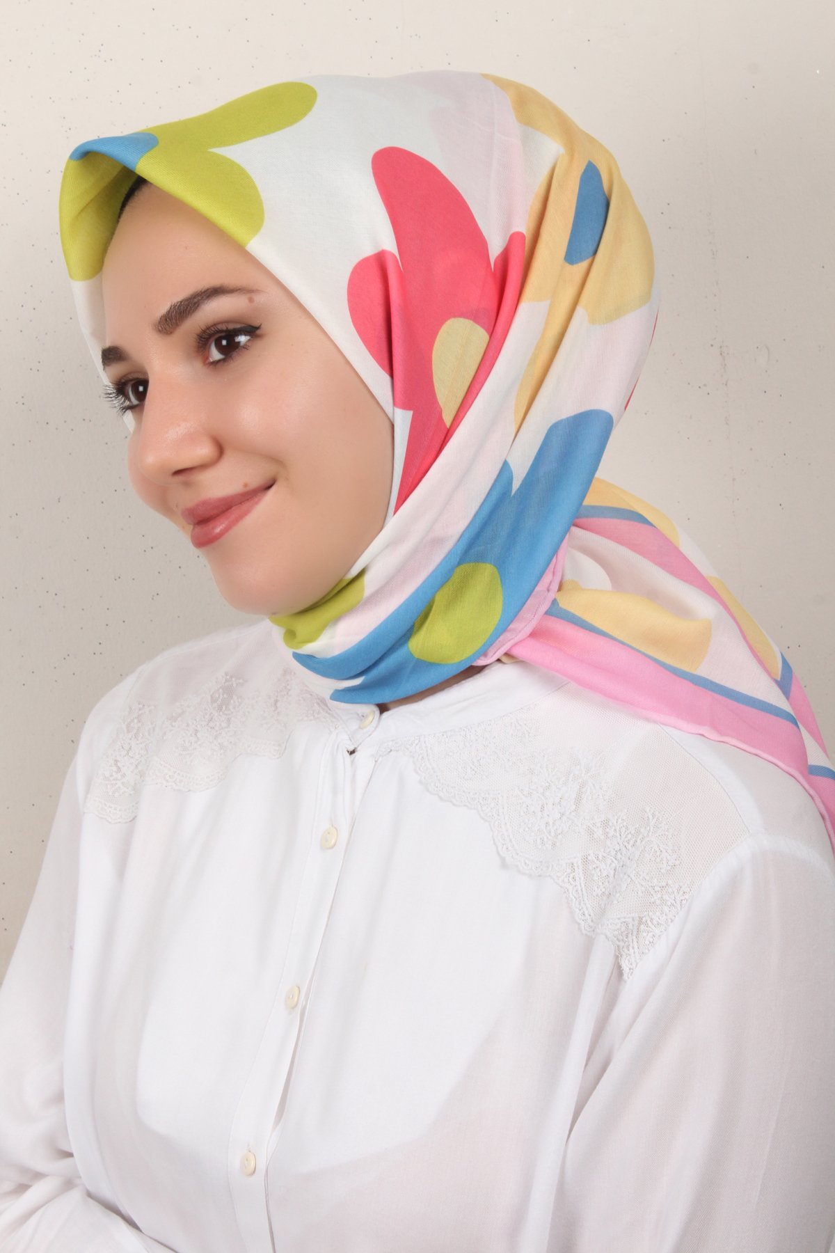 Gloria Eşarp 3086-1 Pembe