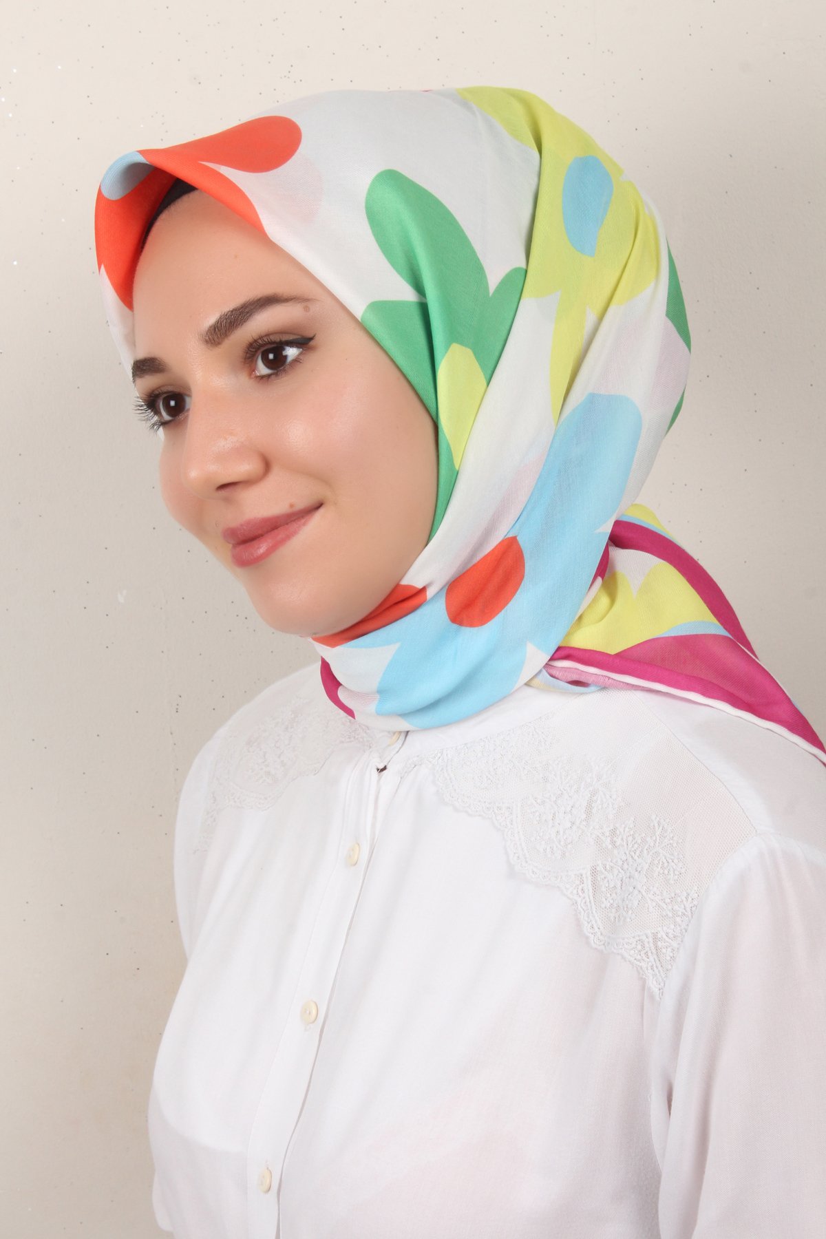 Gloria Eşarp 3086-7 Pembe