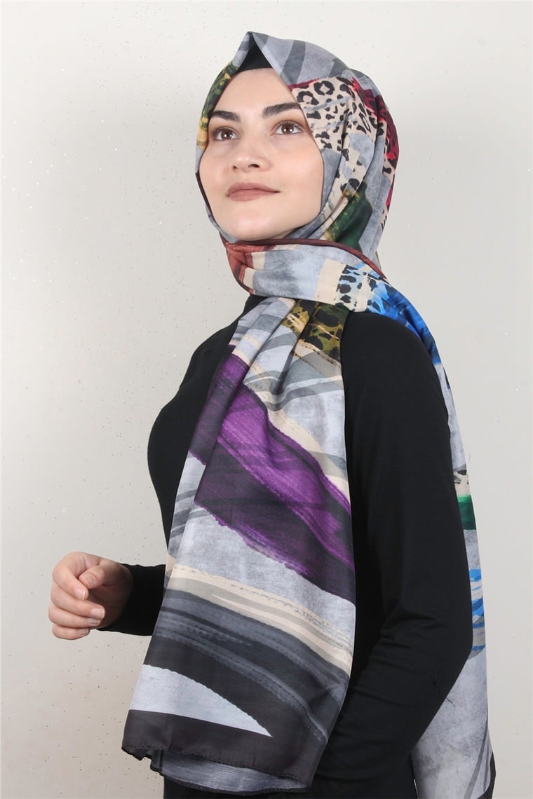 Gloria Soft Şal 2735-1 Siyah