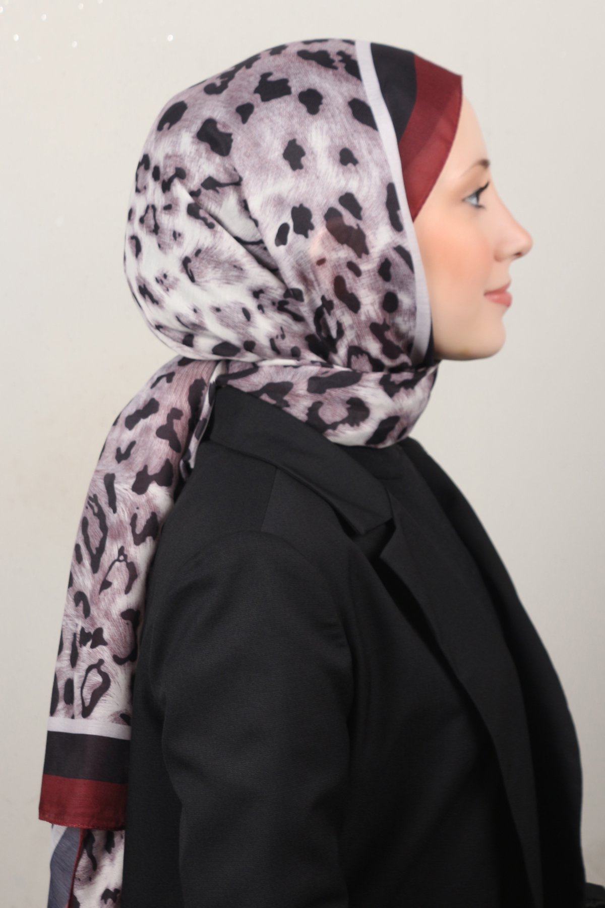 Gloria Soft Şal 4646-1 Bordo 